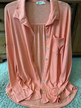 NWOT BLUMIN RELAXED FIT BUTTON DOWN
